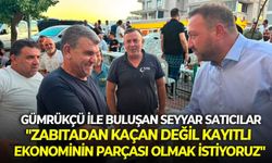 Utku Gümrükçü ile buluşan İzmirli seyyar satıcılar: "Zabıtadan kaçan değil, kayıtlı ekonominin parçası olmak istiyoruz"