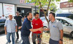 Başkan Ömer Eşki'den 3. Sanayi Sitesi'ne ziyaret: "Esnafımızın gücüne güç katacağız"