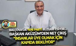 Balçova’da YENİ Parti rüzgarı esiyor... Başkan Aküzüm, yoğun ilgiyi anlattı: “İnsanlar üye olmak için kapıda bekliyor!”