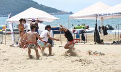 Pamucak’ta Flag Futbol heyecanı: 150 sporcu kıyasıya mücadele etti