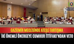 Gaziemir Meclisinde ateşli tartışma: İki önemli önergeye Cumhur İttifakı'ndan veto!