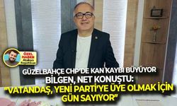 Güzelbahçe CHP’de kan kaybı büyüyor... Bilgen’den net çıkış: “Vatandaş, YENİ Parti’ye üye olmak için gün sayıyor”