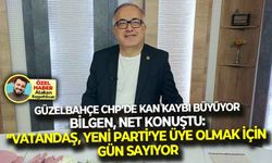 Güzelbahçe CHP’de kan kaybı büyüyor... Bilgen’den net çıkış: “Vatandaş, YENİ Parti’ye üye olmak için gün sayıyor”