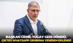 Başkan Cemil Tugay geri döndü: Çıktığı WhatsApp grubuna yeniden eklendi!