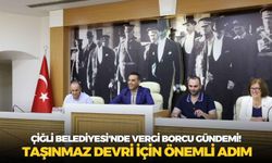 Çiğli Belediyesi'nde vergi borcu gündemi! Taşınmaz devri için önemli adım