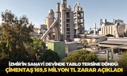 İzmir’in sanayi devinde tablo tersine döndü: Çimentaş 169,5 milyon TL zarar açıkladı