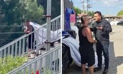 Cumhurbaşkanı Erdoğan'ın pankartına zarar vermişti! Tutuklandı
