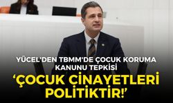 Deniz Yücel'den TBMM'de Çocuk Koruma Kanunu tepkisi