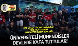 İYTE Iztech Racing takımından 'Formula Student Balkans’ta dünya ikinciliği: Üniversiteli 'Mühendisler' devlere kafa tuttular!