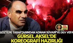 Göztepe taraftarından Adnan Süvari’ye dev vefa! Gürsel Aksel’de koreografi hazırlığı