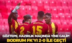 Göztepe, hazırlık maçında yine galip! Bodrum FK'yı 2-0 ile geçti