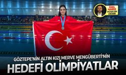 Göztepe'nin altın kızı Merve Mengüberti'nin hedefi olimpiyatlar