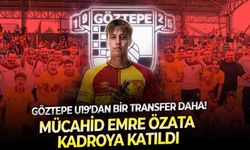 Göztepe U19’dan bir transfer daha! Mücahid Emre Özata kadroya katıldı