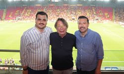Gürsel Aksel’de Göztepe coşkusu! Eyyüp Kadir İnan ve Mahmut Atilla Kaya tribünde