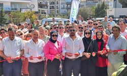 Gürtat açılışında ortalık şenlendi! Hediyeler dağıtıldı, sepetler doldu