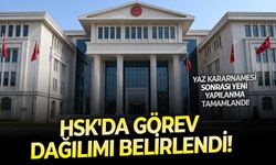 Yaz kararnamesi sonrası yeni yapılanma tamamlandı: HSK'da görev dağılımı belirlendi!