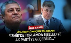 Usta kalem Çölmekçi tek tek açıkladı: ‘’İzmir’de toplamda 6 belediye AK Parti’ye geçebilir…’’
