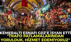 Kemeraltı esnafı, Gediz'e isyan etti... "Trafo patlamalarından yorulduk, hizmet edemiyoruz!"