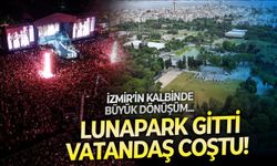 İzmir'in kalbinde büyük dönüşüm... Lunapark gitti, Zeytin Sahne geldi, vatandaş coştu!