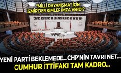 İzmir'den ''Milli Dayanışma'' yasa teklifine kimler imza verdi? Cumhur İttifakı tam kadro, muhalif kanat ikiye bölündü
