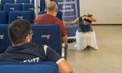 Deprem anında bu hareket hayat kurtarıyor! İZDENİZ personeline uygulamalı eğitim