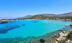 İzmir'deki bu koy beyaz kumu ve sığ deniziyle yazın gözdesi oldu