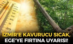 İzmir'e kavurucu sıcak, Ege'ye fırtına uyarısı! İlçeler tek tek açıklandı... O saatlere dikkat!