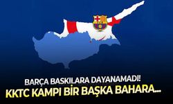 Barça'dan geri adım! Rum tarafından gelen baskıların ardından KKTC kampı ertelendi