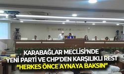 Karabağlar'da CHP ve YENİ Parti'den karşılıklı rest: "Herkes önce aynadan kendisine baksın"