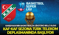 Karşıyaka'nın basketbolda fikstürü belli oldu! Kaf-Kaf sezona Türk Telekom deplasmanında başlıyor
