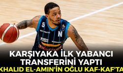 Karşıyaka ilk yabancı transferini yaptı! Khalid El-Amin'in oğlu Kaf-Kaf'ta
