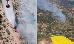 Ekipler seferber oldu! Kiraz’daki yangın kontrol altında