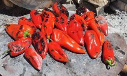 Közlenmiş biber soyma derdini 1 dakikada bitiren yöntem