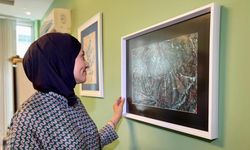 5 yıl eğitim aldı, icazetini kazandı! İzmir’de ebru sanatını yaşatıyor