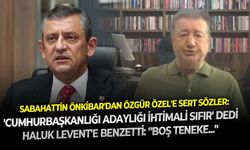 Sabahattin Önkibar'dan Özgür Özel'e sert sözler: 'Cumhurbaşkanlığı adaylığı ihtimali sıfır' dedi, Haluk Levent'e benzetti: ''Boş teneke...''