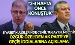 Siyaset kulislerinde Cemil Tugay bilmecesi! Özgür Özel’den AK Partiye geçiş iddialarına açıklama