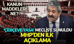 SON DAKİKA Terörsüz Türkiye için yasal zemin hazır: 'Çerçeve Yasa' TBMM Başkanlığı'na sunuldu