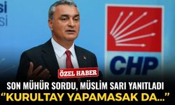 Son Mühür sordu, Parti Sözcüsü Müslim Sarı CHP'nin yol haritasını açıkladı: ''Kurultay yapamasak da...''