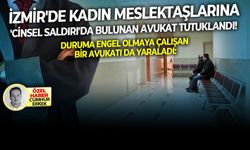 Duruma engel olmaya çalışan bir avukatı da yaraladı: İzmir'de kadın meslektaşlarına 'cinsel saldırı'da bulunan avukat tutuklandı!