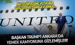 Başkan Trump'ı Ankara'da yemek kamyonuna gizleyip askeri uçağa bindirmişler! İran korkusuyla yaşanan operasyonun ayrıntıları netleşti