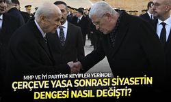 ALF Araştırma'nın Temmuz ve Ağustos anketlerinde çarpıcı detay! Çerçeve Yasa en çok MHP ve İYİ Parti'ye yaramış görünüyor
