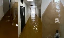 İzmir’deki öğrenci yurdunda su baskını!