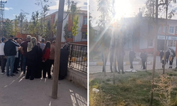 Van'da kız öğrenci okula pompalı tüfekle geldi!