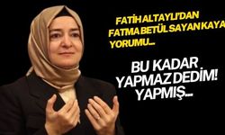 Fatih Altaylı 25 milyar doların peşinde! Fatma Betül Sayan Kaya'dan 45 milyon dolar çıktı, paranın gerisi nereden çıkacak?