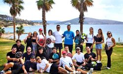 Çeşme’de gençler padel sporu ile tanıştı