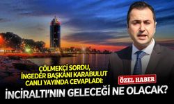 Çölmekçi sordu, İNGEDER Başkanı Karabulut canlı yayında cevapladı: İnciraltı’nın geleceği ne olacak?