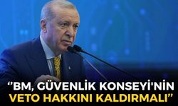 SON DAKİKA Cumhurbaşkanı Erdoğan: ''BM, Güvenlik Konseyi'nin veto hakkını kaldırmalı''