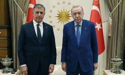 Cumhurbaşkanı Recep Tayyip Erdoğan, İzmir Büyükşehir Belediye Başkanı Cemil Tugay'ı kabul etti