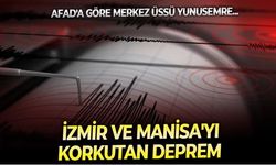 Deprem bir kez daha kendini hatırlattı! Manisa merkezli deprem İzmir'de de hissedildi