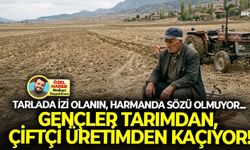 Tarlada izi olanın, harmanda sözü olmuyor... Gençler tarımdan, çiftçi üretimden kaçıyor!